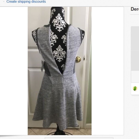 Derek Lam Athleta Workout Downtown Dress NWT - Picture 4 of 5